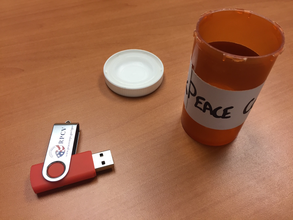 Flash Drive in medical kit