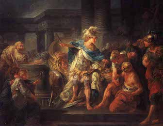 Alexander cuts the Gordian Knot