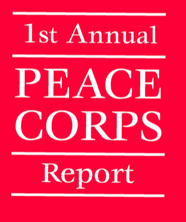 1961 Peace Corps Annual Report Cover