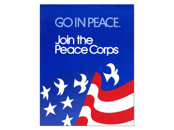 peace corps logo vector