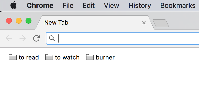 New Tab Default Position