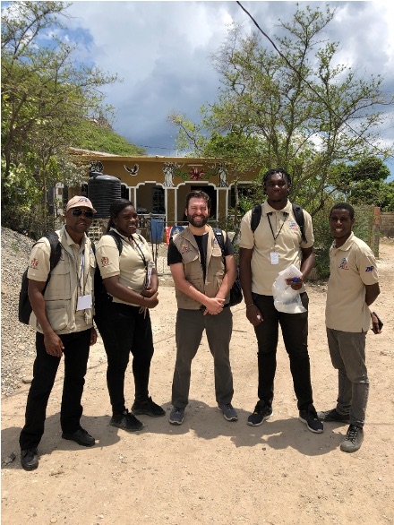 Me and the Field Team in Jamaica